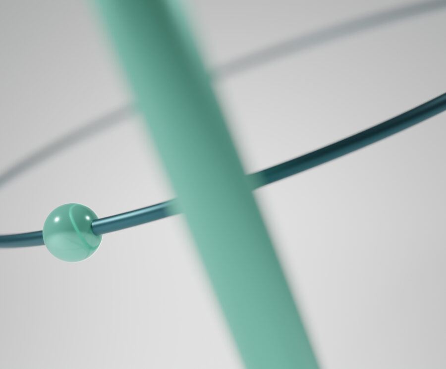 3D image illustrative of interlocking themes at ICG
